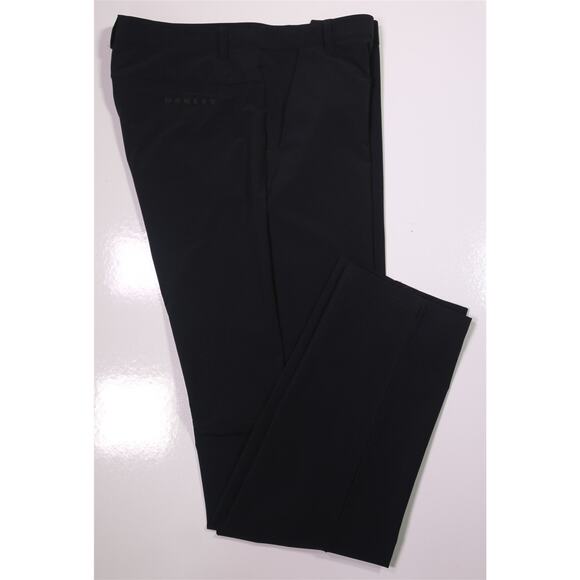 Oakley Black Regular Fit Performance Golf Pants Trousers 36x33